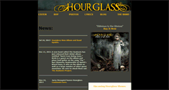 Desktop Screenshot of hourglassband.com